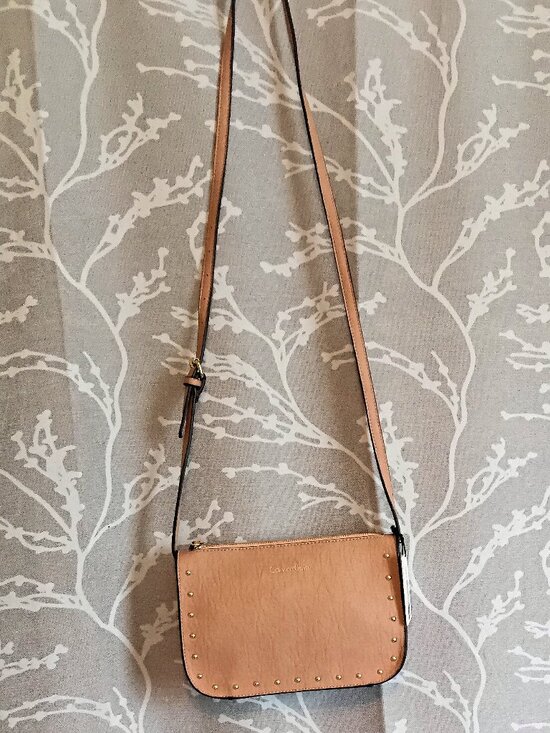 Calvin Klein Handbags - ✨ NWT ✨ Calvin Klein Cora Studded Minimalist Crossbody Bag - Soft Blush